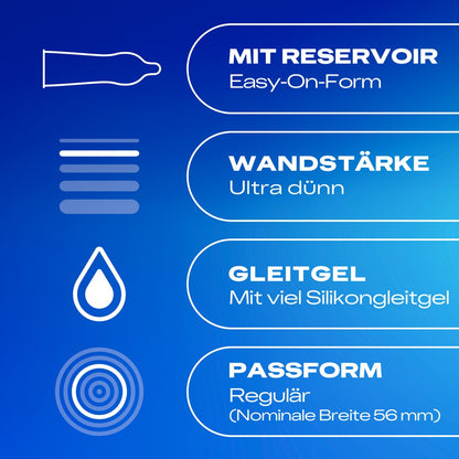 Durex - Hautnah Extra Feucht- Kondome