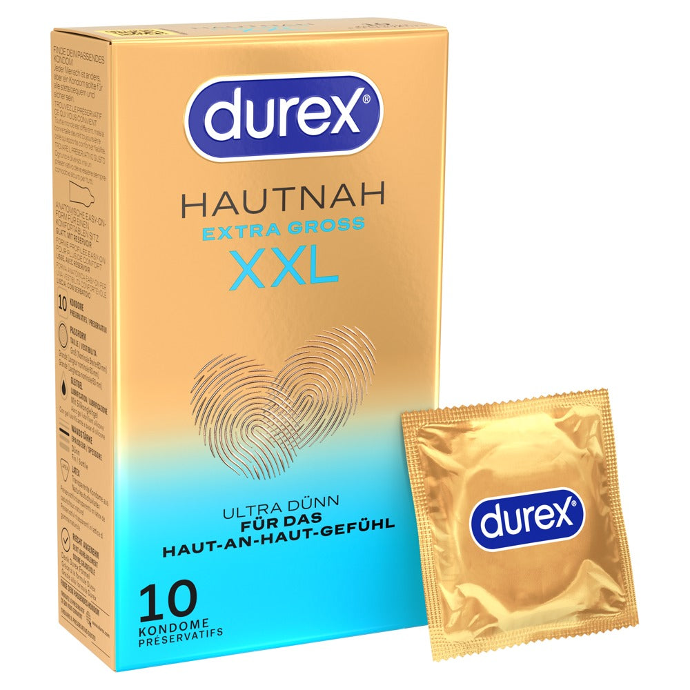 Durex Kondome Hautnah Extra Groß XXL (10 St.)