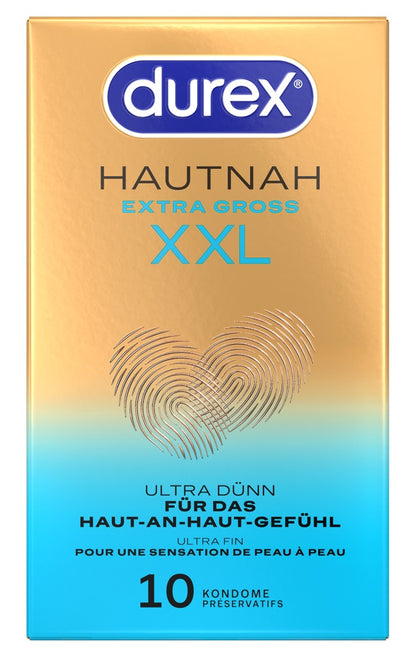 Durex Kondome Hautnah Extra Groß XXL (10 St.)