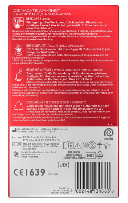 Durex - Gefühlsecht Ultradünn - Kondome