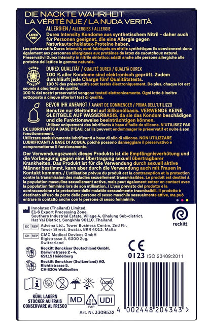 Durex - Intensity - Latexfreie Kondome