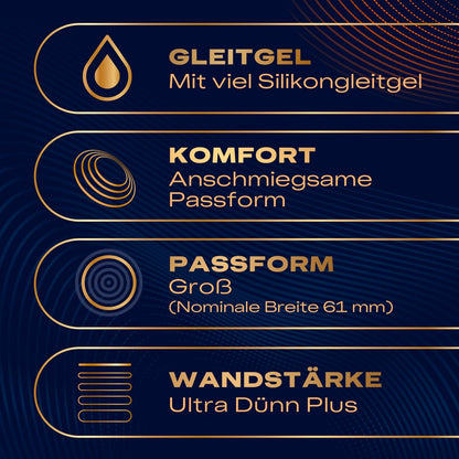 Durex - Intensity XXL - Latexfreie Kondome