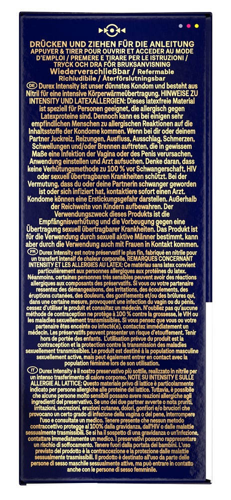 Durex Intensity Premium Latexfreie Kondome - 20 Stück