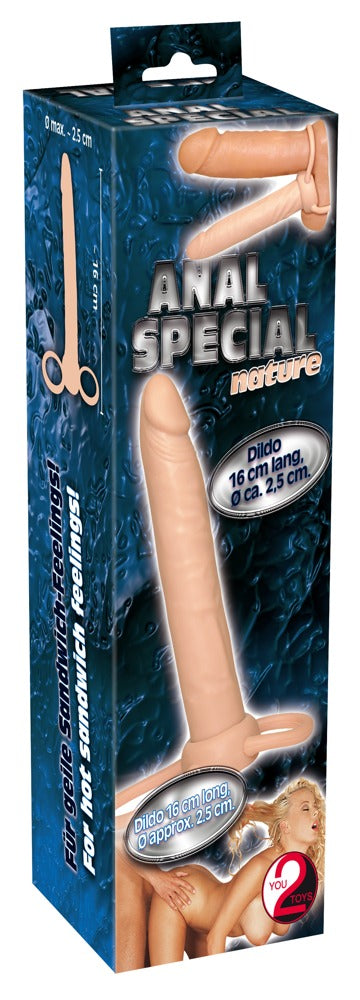 You2Toys - Analdildo mit Penis- und Hodenring