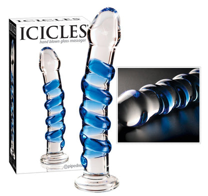 Icicles - No. 5 - Handgefertigter Glasdildo