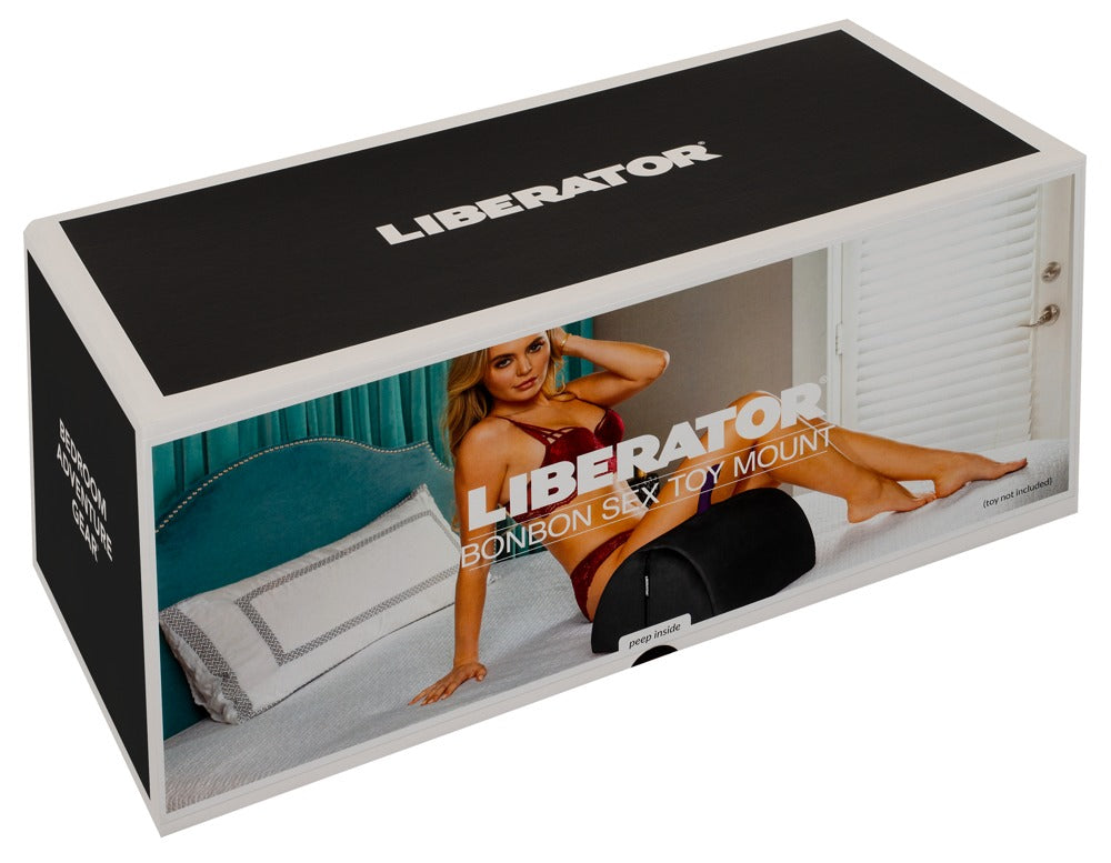 Liberator - BonBon - Halbrundes Kissen mit Dildohalterung