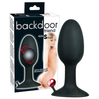 Backdoor Friend - Analplug mit rotierender Stimulationskugel