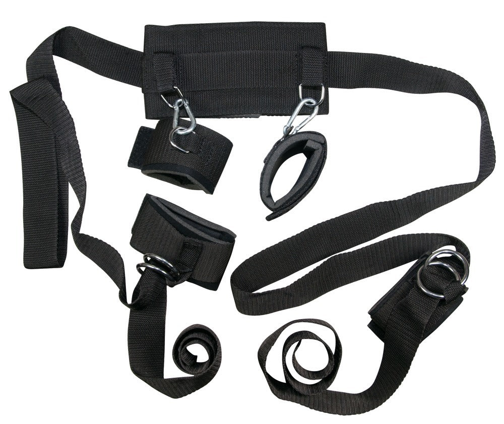 Bad Kitty - Bondage-Set mit Halsfessel, Hand- & Fußfesseln