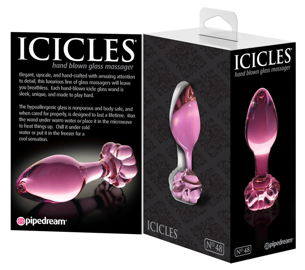 Icicles - No. 48 - Analplug aus Glas