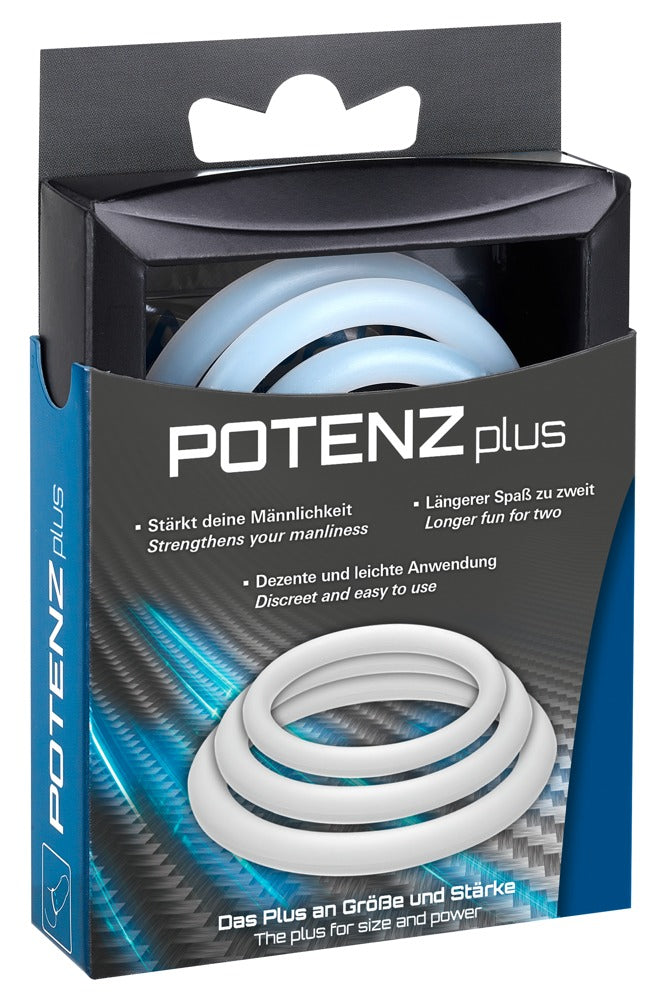 Joydivision Toys - POTENZplus - 3 Penisringe