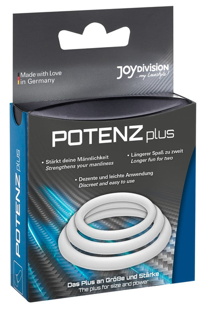 Joydivision Toys - POTENZplus - 3 Penisringe