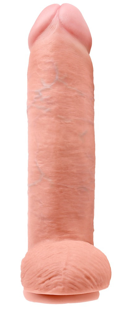King Cock - Dildo mit Hoden und Saugfuß