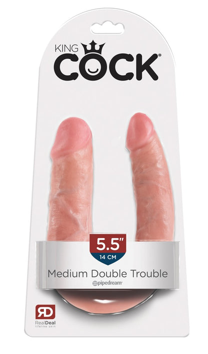 King Cock - Double Trouble - Doppeldildo