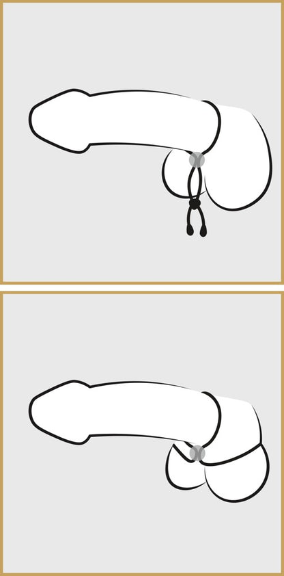 Bad Kitty - Verstellbare Penischlaufe mit flexible Schlaufe
