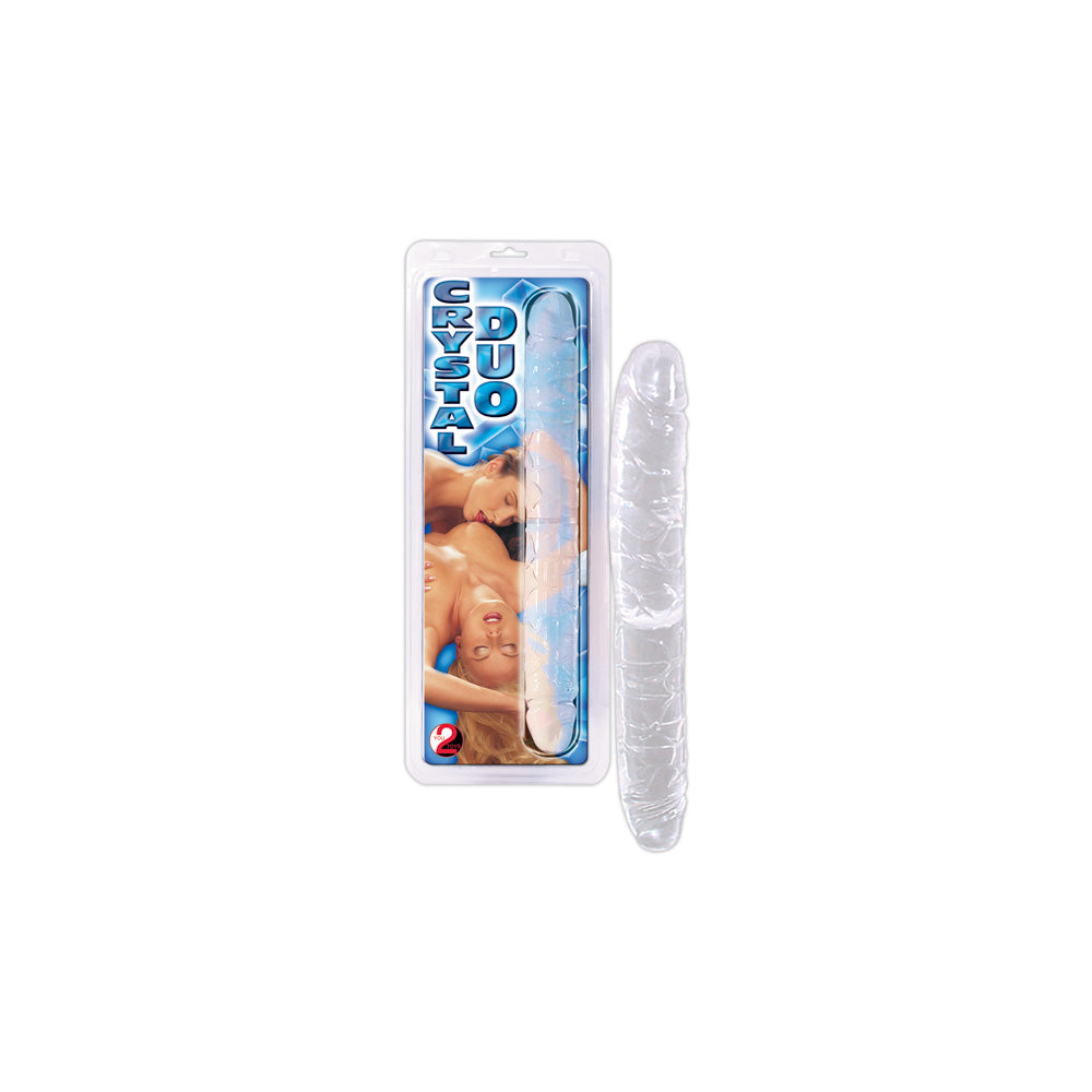 Crystal - Double Pleasure - Doppel-Dildo für gleichzeitige Stimulation