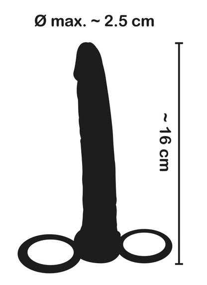 You2Toys - Analdildo mit Penis- und Hodenring