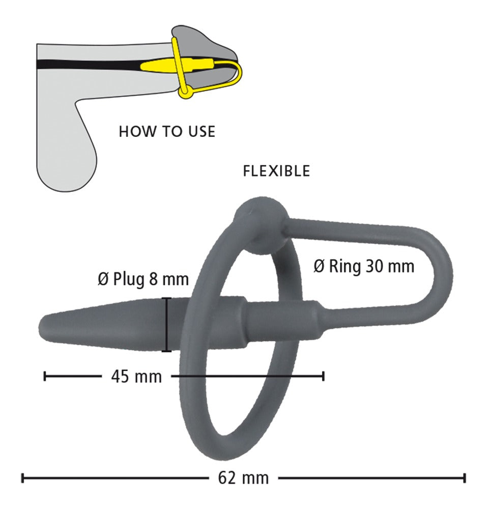 Penisplug - Urethral Penisplug - Silikonplug
