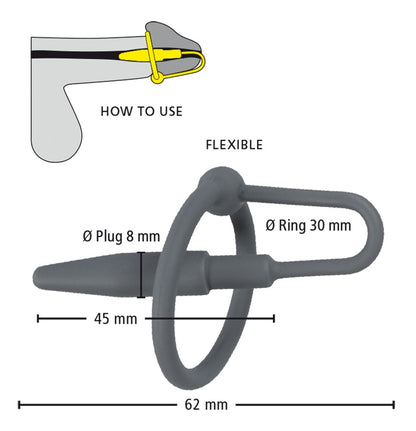 Penisplug - Urethral Penisplug - Silikonplug