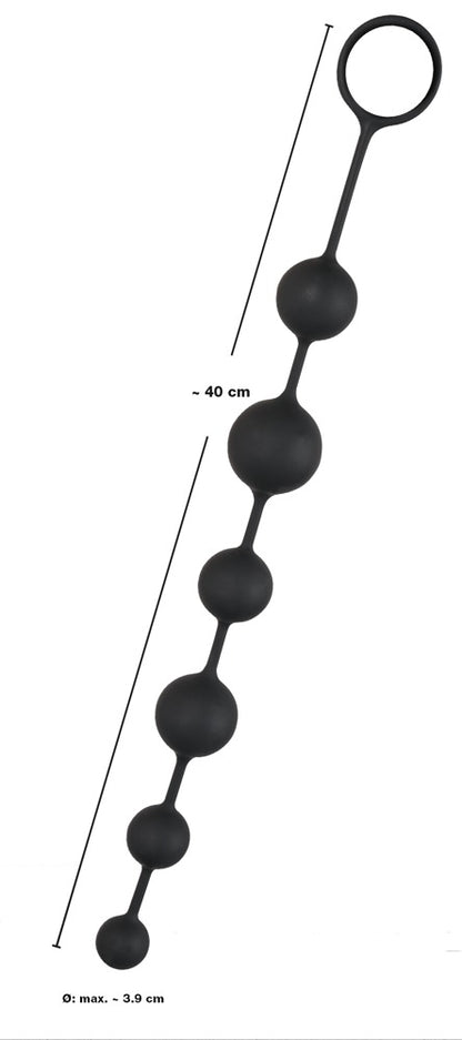 Black Velvets - Kugelkette - flexible Lustkugeln