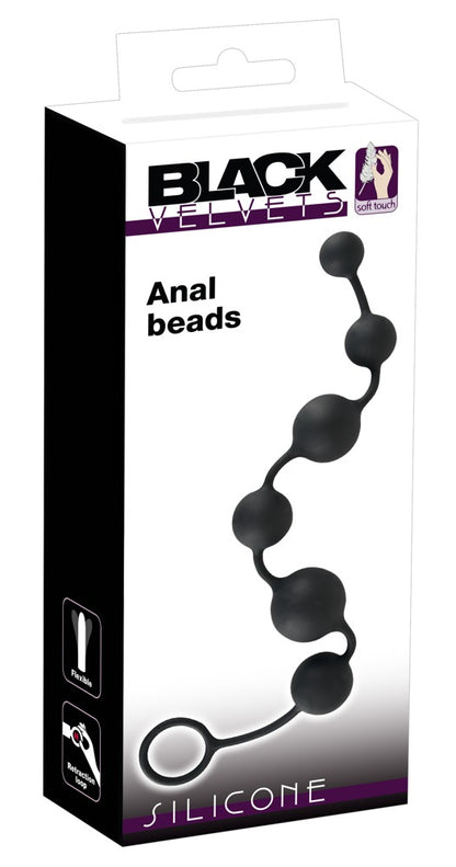 Black Velvets - Kugelkette - flexible Lustkugeln