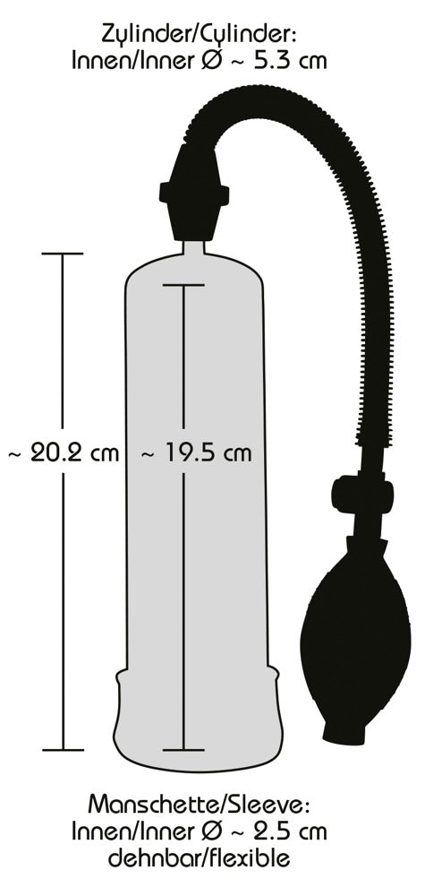 Bang Bang - Penispumpe mit Pumpball und Sicherheitsventil