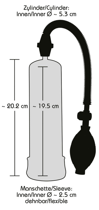 Bang Bang - Penispumpe mit Pumpball und Sicherheitsventil