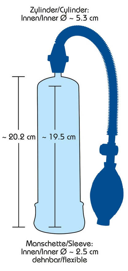 Bang Bang - Penispumpe mit Pumpball und Sicherheitsventil