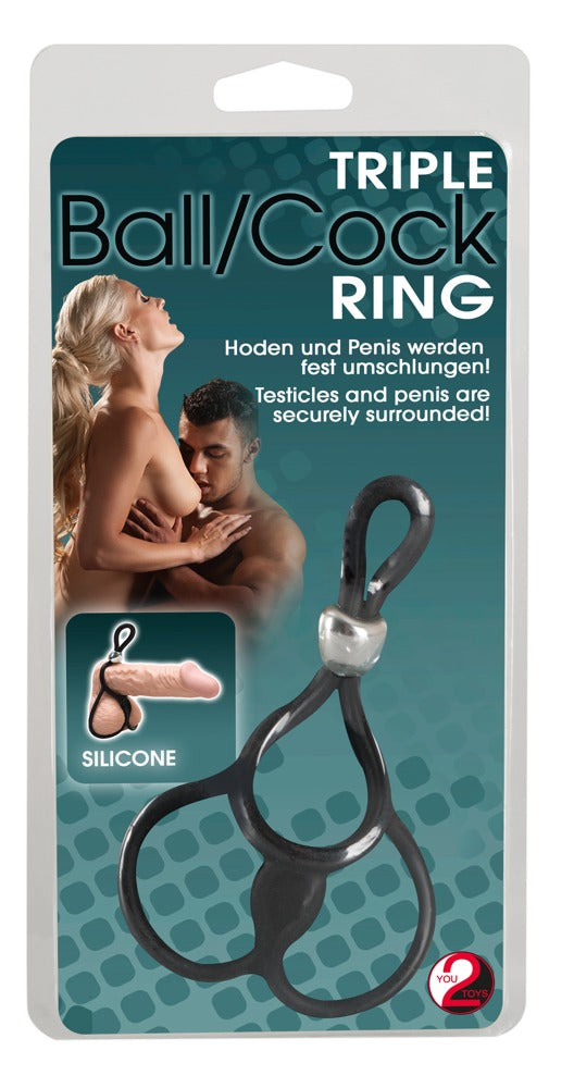 You2Toys - Triple Ball- und Cockring