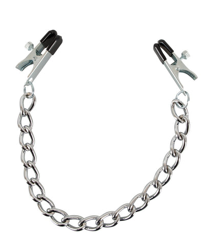 Bad Kitty - Nippelklemmen - verstellbare Klemmen mit Metallkette