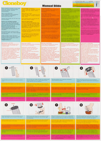 Cloneboy - DIY-Silikondildo - Abdruck-Set für individuellen Dildo