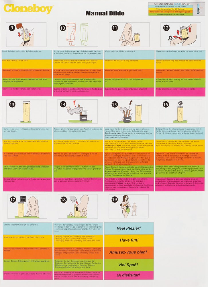 Cloneboy - DIY-Silikondildo - Abdruck-Set für individuellen Dildo