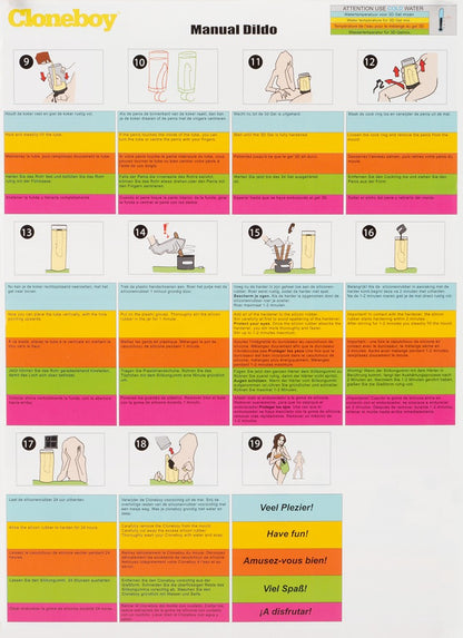 Cloneboy - DIY-Silikondildo - Abdruck-Set für individuellen Dildo