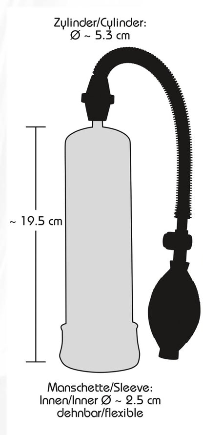 Bang Bang - Penispumpe mit Pumpball und Sicherheitsventil