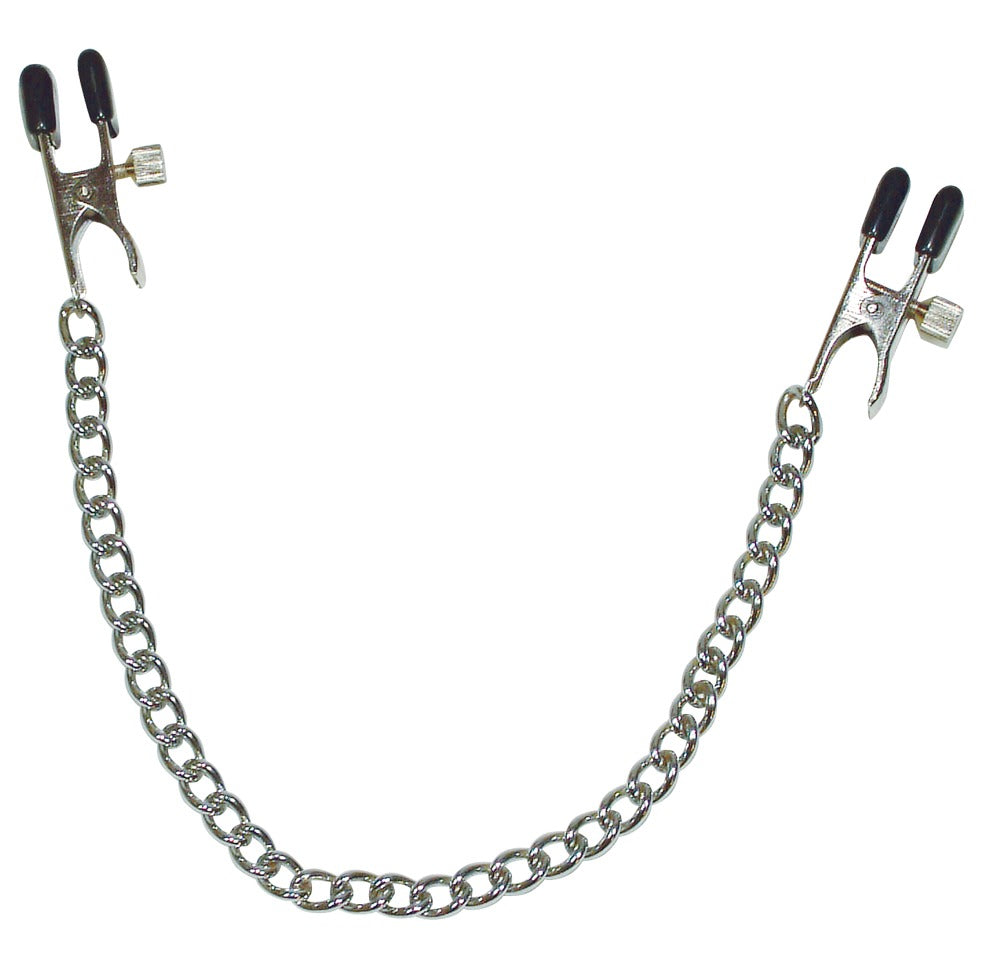 fetish Collection - Nippelklemmen mit Kette
