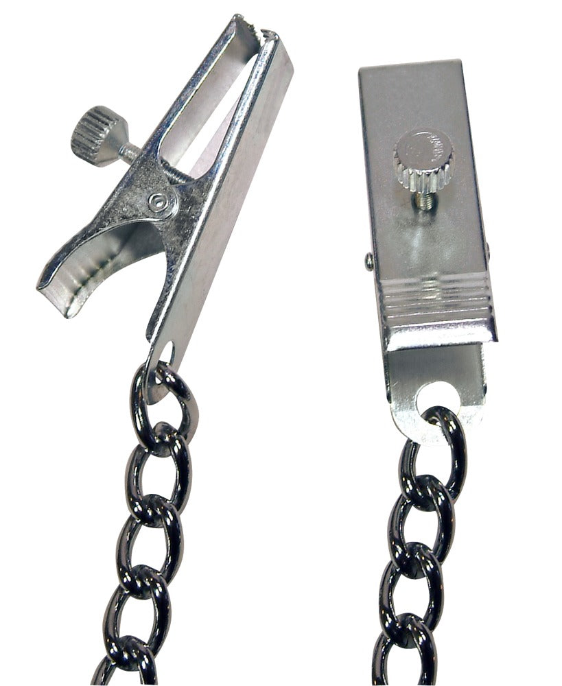 fetish Collection - Nippelklemmen mit Kette