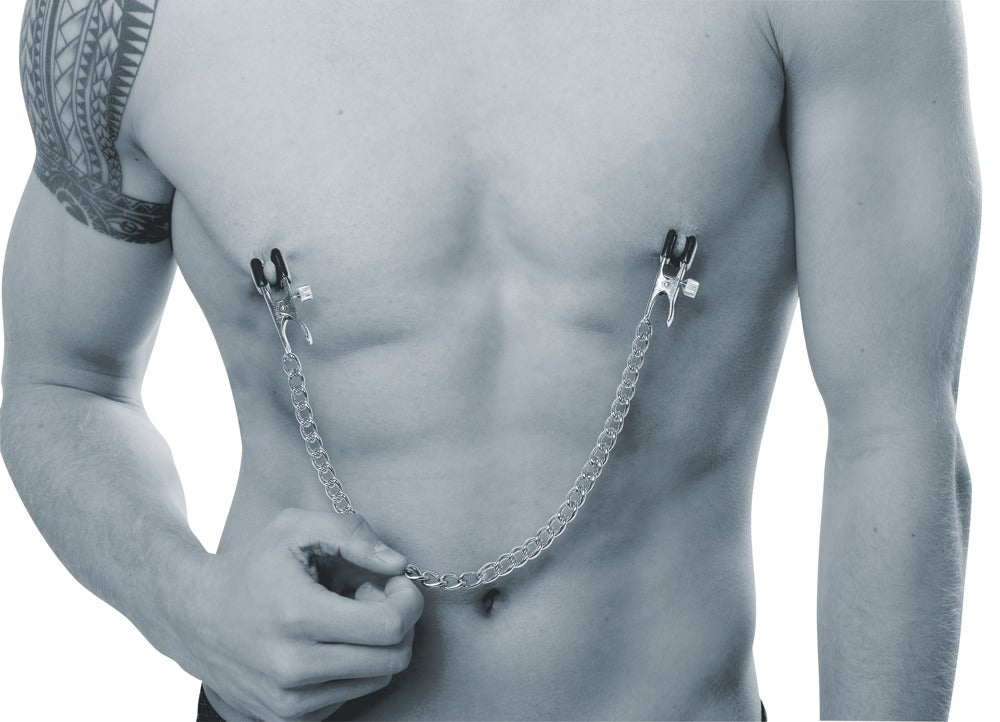 fetish Collection - Nippelklemmen mit Kette
