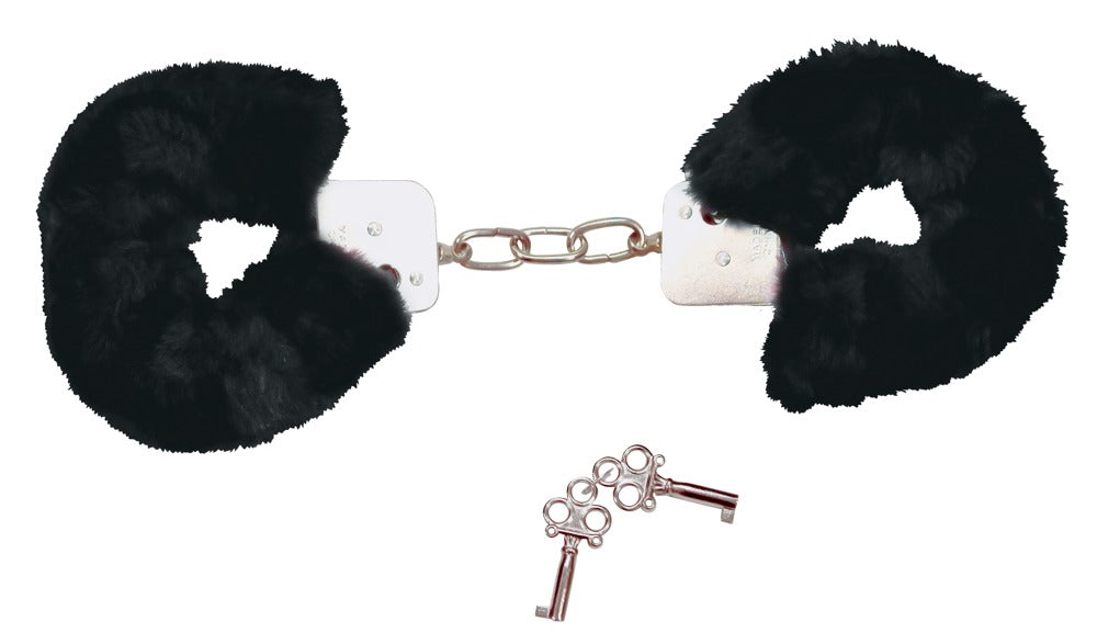 Bad Kitty - Plüsch-Handfesseln für Soft-Bondage