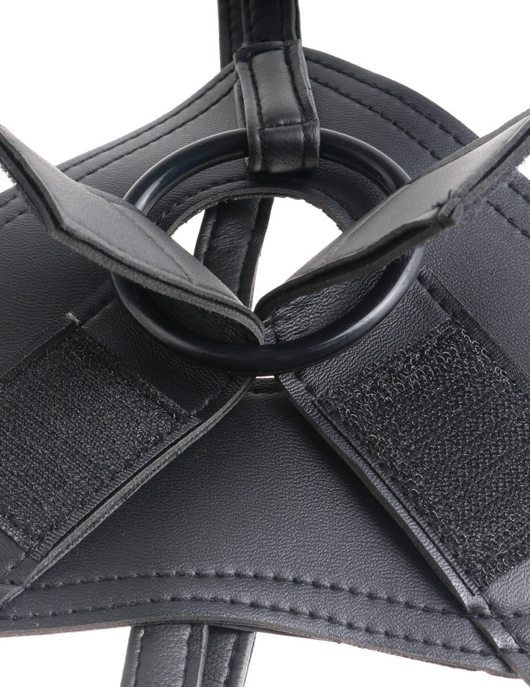King Cock - Harness mit Naturdildo