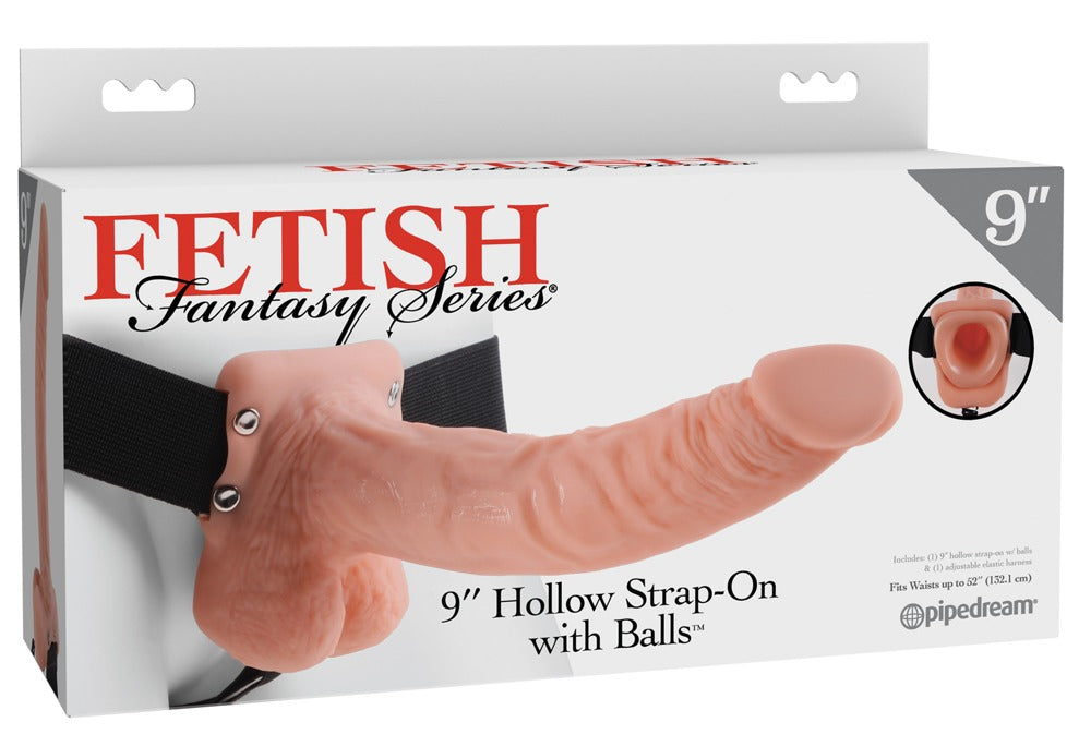Fetish Fantasy - Hohler Strap-on mit Hoden