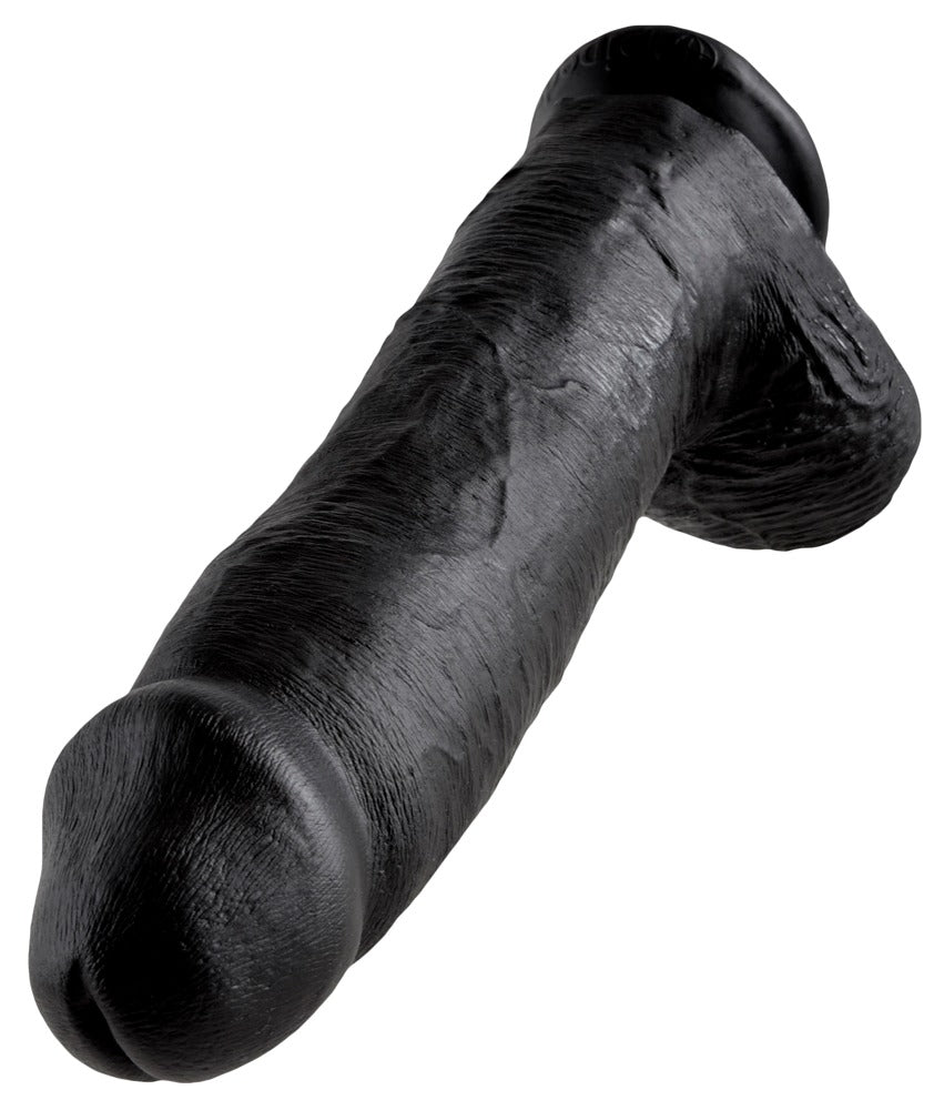 King Cock - Dildo mit Hoden und Saugfuß