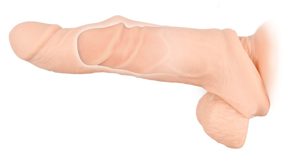 Nature Skin - Sleeve mit starker Äderung und ausgeprägter Eichel