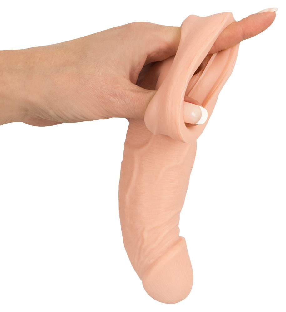 Nature Skin - Sleeve mit starker Äderung und ausgeprägter Eichel