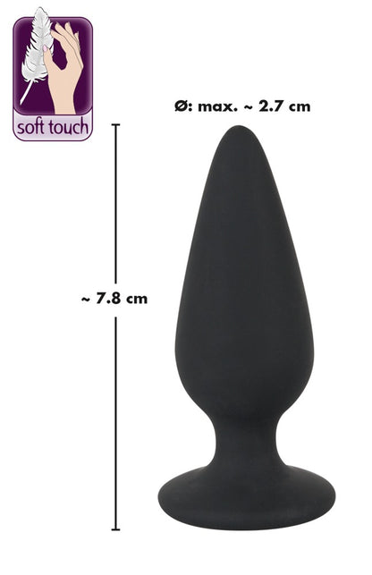 Black Velvets - Analplug - sanfter Plug für Einsteiger