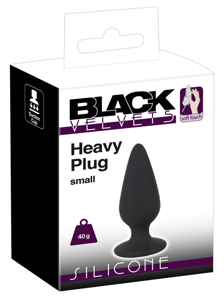 Black Velvets - Analplug - sanfter Plug für Einsteiger