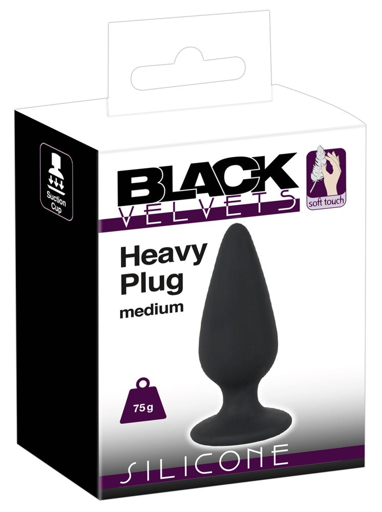Black Velvets - Analplug - sanfter Plug für Einsteiger