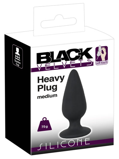 Black Velvets - Analplug - sanfter Plug für Einsteiger