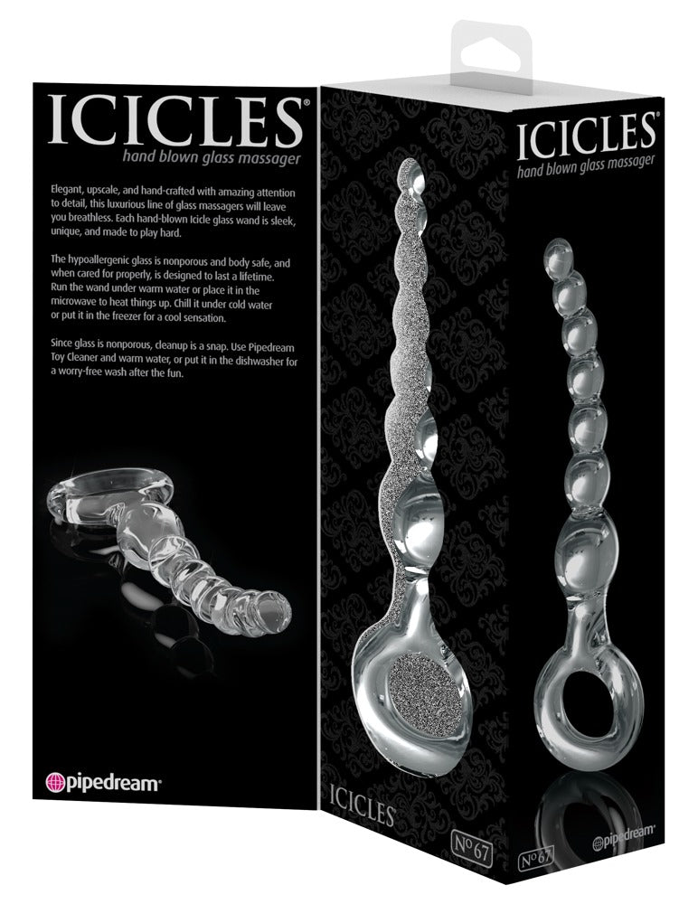Icicles - Icicles No. 67 - Analkugelstrang aus Glas