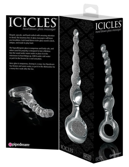 Icicles - Icicles No. 67 - Analkugelstrang aus Glas