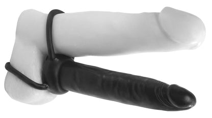 Anal Fantasy - Strap-On Double-Trouble - Hodenring &  Analstimulator