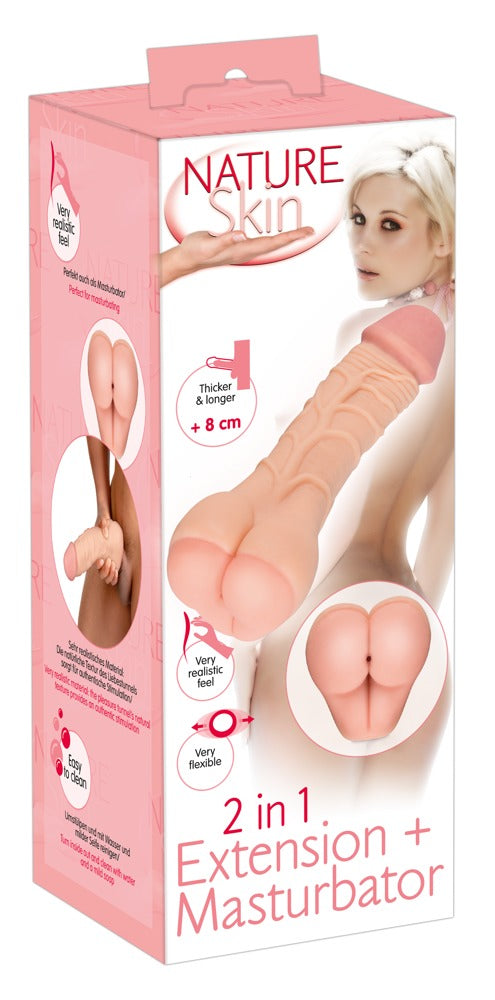 Nature Skin - Penisvergrößerung und Masturbator